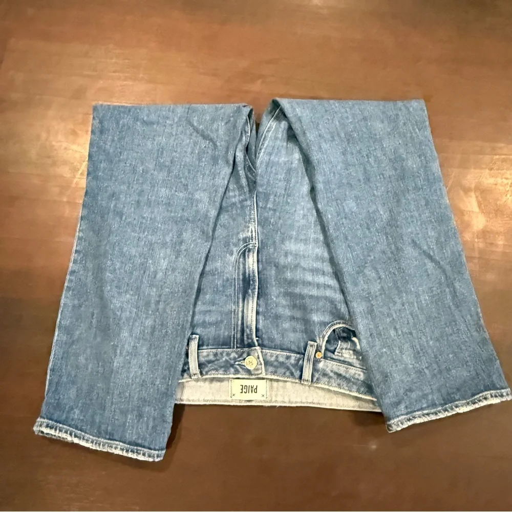 PAIGE Sarah Straight Ankle Jeans NWOT in Nightingale Wash - Picture 11 of 11